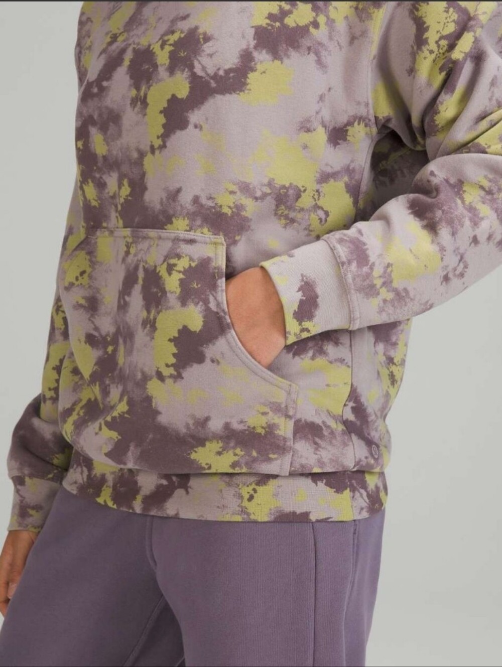 Lululemon All Yours Hoodie Orbital Tie Dye Mauve Grey Multi - Picture 4 of 16